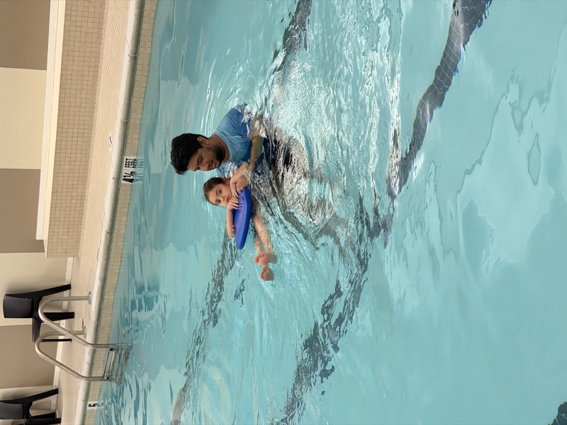 Instructor teaching at NERC pool