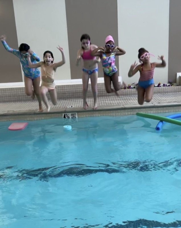 Junior swim lessons at NERC